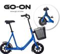 GO-ON Loopfiets voor volwassenen blauw luxe model