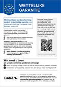 EU poster wettelijke garantie